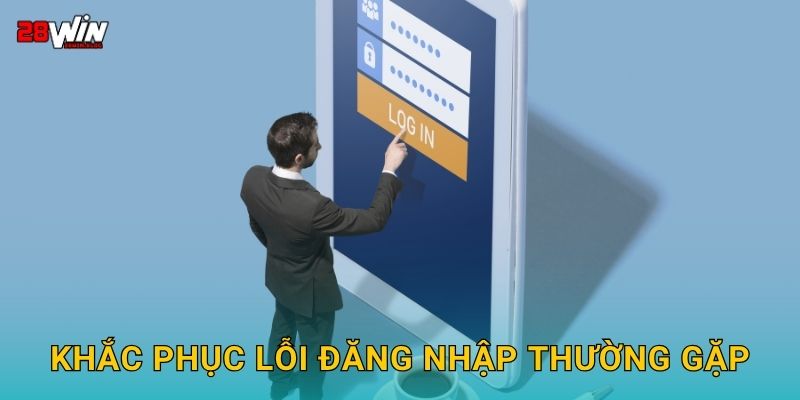 Khắc phục lỗi đăng nhập thường gặp